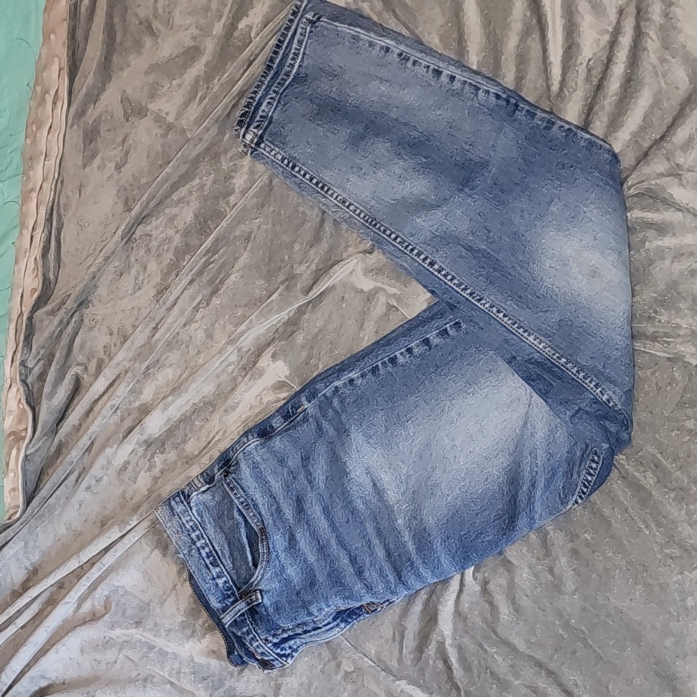 Athletic taper old navy jeans